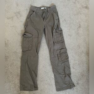 Army green cargo pants